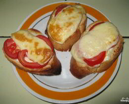 Горячие бутерброды в микроволновке