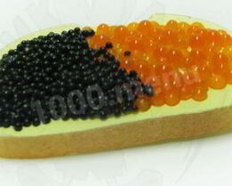 Королевский бутерброд с икрой