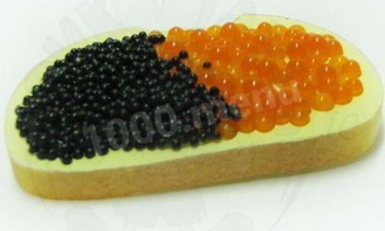 Рецепт королевский бутерброд с икрой