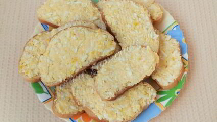 праздничные бутерброды со шпротами