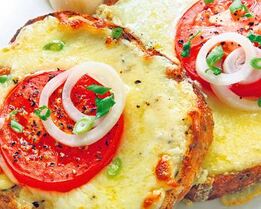 Простые горячие бутерброды из духовки