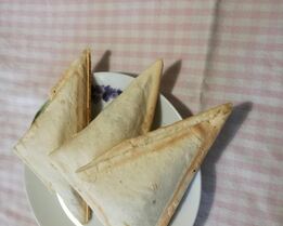 Яблочные пирожки из лаваша в бутерброднице