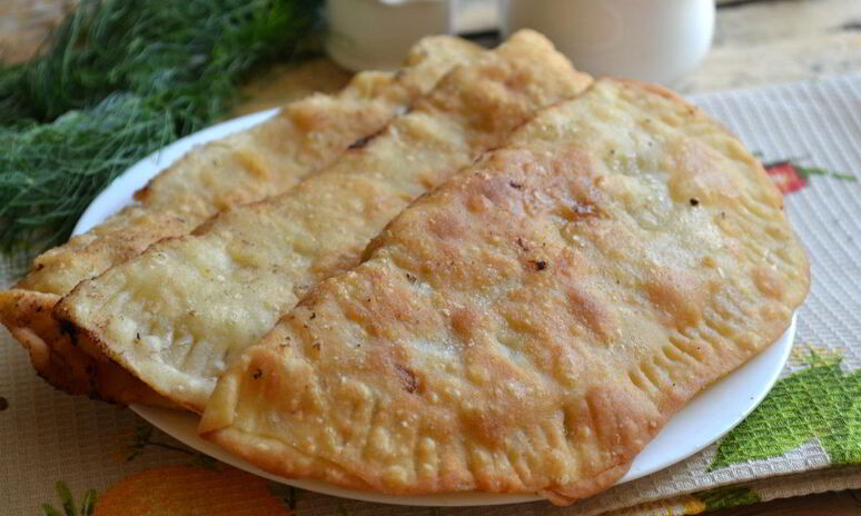Рецепт чебуреки с мясом