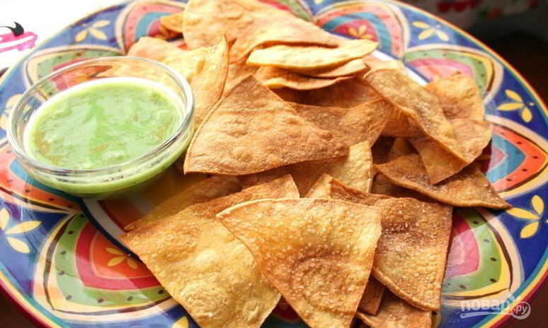 Рецепт чипсы начос в духовке
