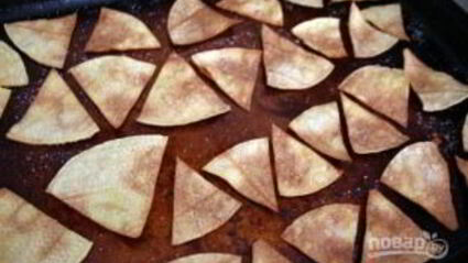 чипсы начос в духовке