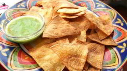 чипсы начос в духовке