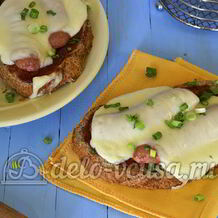 Закуска из сосисок