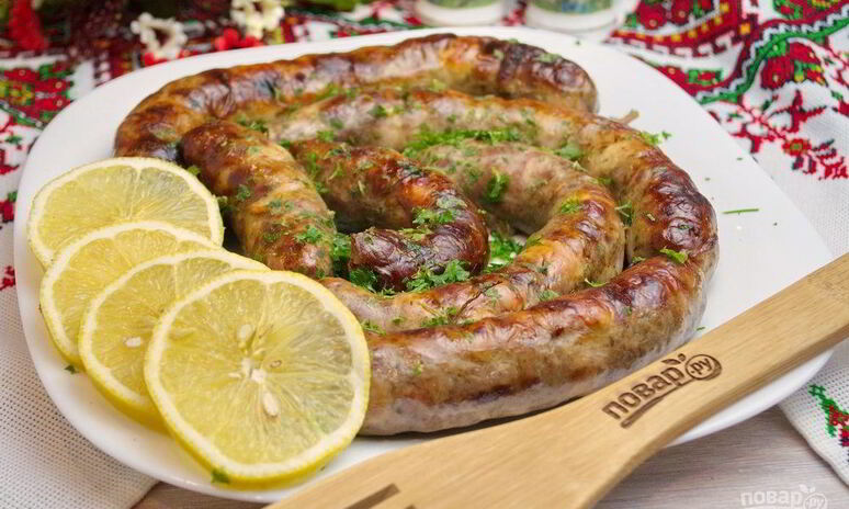 Рецепт еврейская колбаса