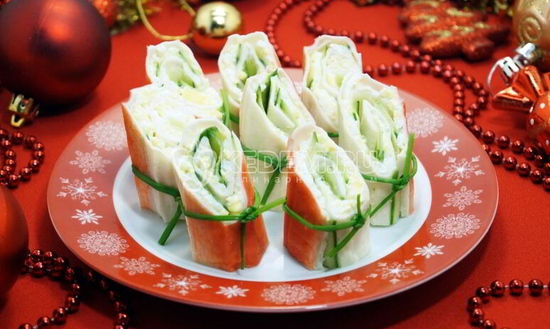 Рецепт фаршированные крабовые палочки