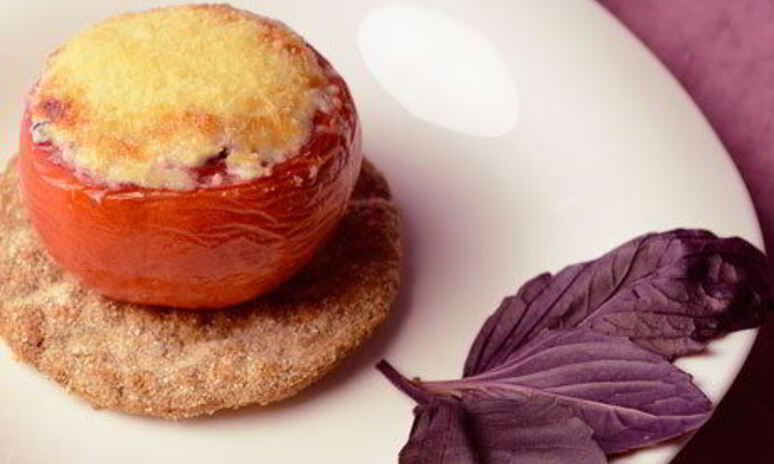 Рецепт фаршированные помидоры с творогом и базиликом