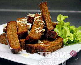 Чесночные гренки