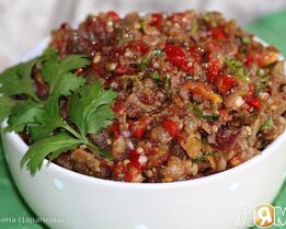 Баклажанная икра по-одесски