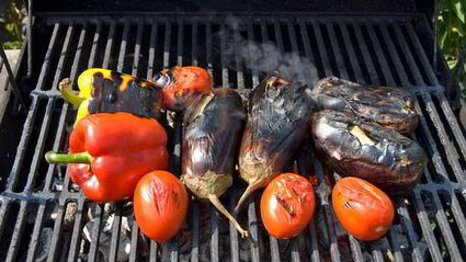 баклажанная икра с тахиной