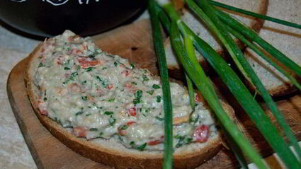 баклажанная икра с тахиной