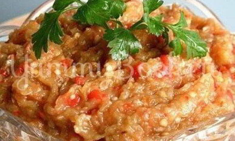 Рецепт баклажанная икра в мультиварке