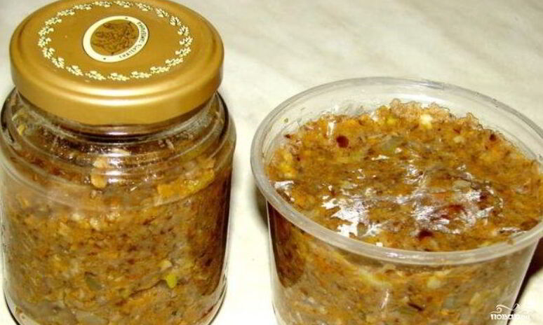 Рецепт грибная икра из свежих грибов