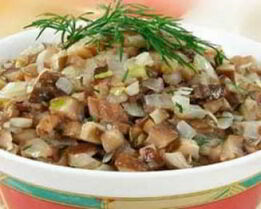 Грибная икра с овощами