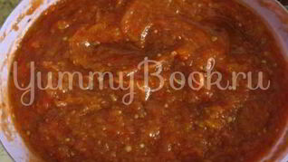 Икра баклажанная с красным перцем