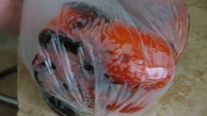 икра баклажанная с красным перцем