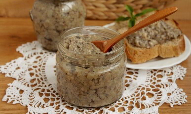 Рецепт икра грибная из маслят