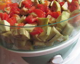 Икра из баклажанов в пароварке