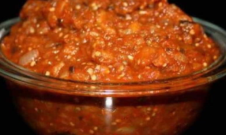 Рецепт икра из баклажанов