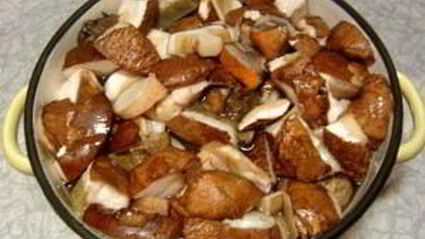 икра из белых грибов