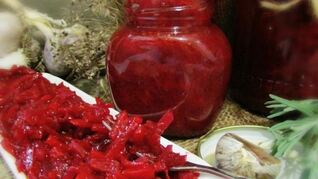 Икра из свеклы и моркови