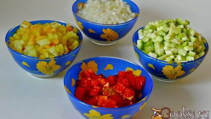 икра овощная в духовке