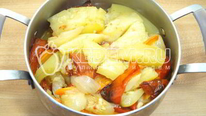 кабачковая икра в духовке