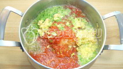 овощная икра с ранетками