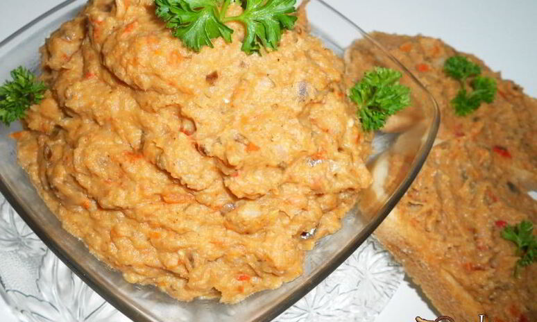 Рецепт овощная икра