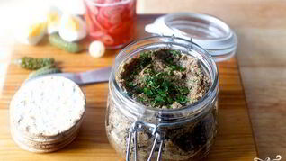 Постная грибная икра