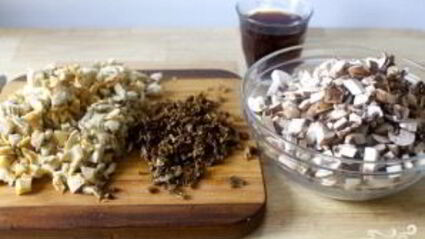 постная грибная икра