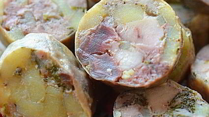 картофельная колбаса