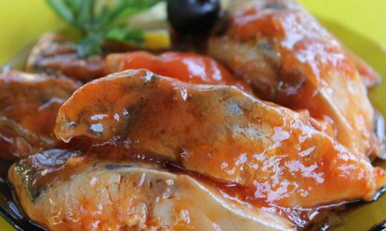 Рецепт маринованная рыба с томатным соусом