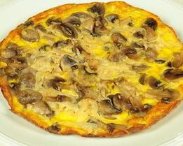 Фриттата с грибами