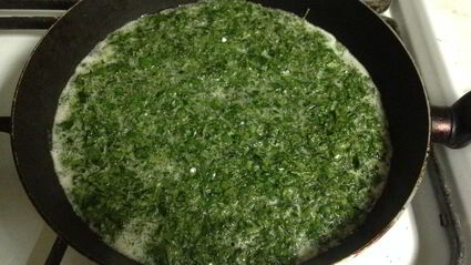 кюкю — омлет с зеленью