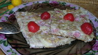 Мультизлаковый омлет с фруктами