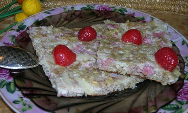 Рецепт мультизлаковый омлет с фруктами