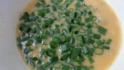 омлет рыбный в японском стиле