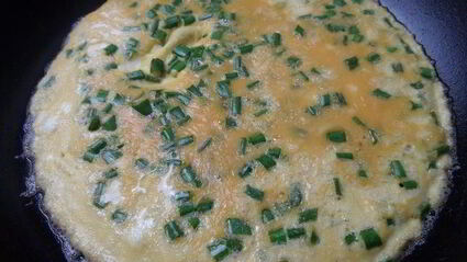 омлет рыбный в японском стиле