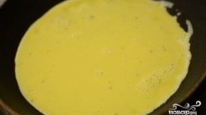 омлет с козьим сыром