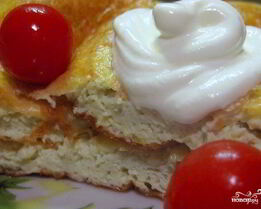 Омлет с майонезом