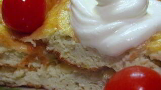 Омлет с майонезом