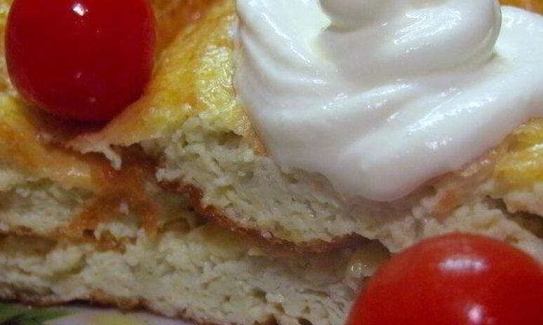 Рецепт омлет с майонезом
