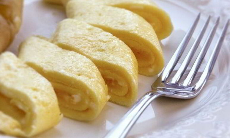 Рецепт омлет с манкой