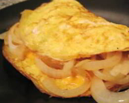 Омлет с сыром