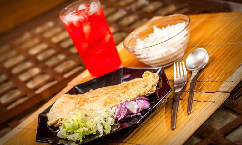 Рецепт омлет с тунцом