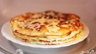 Омлет слоеный